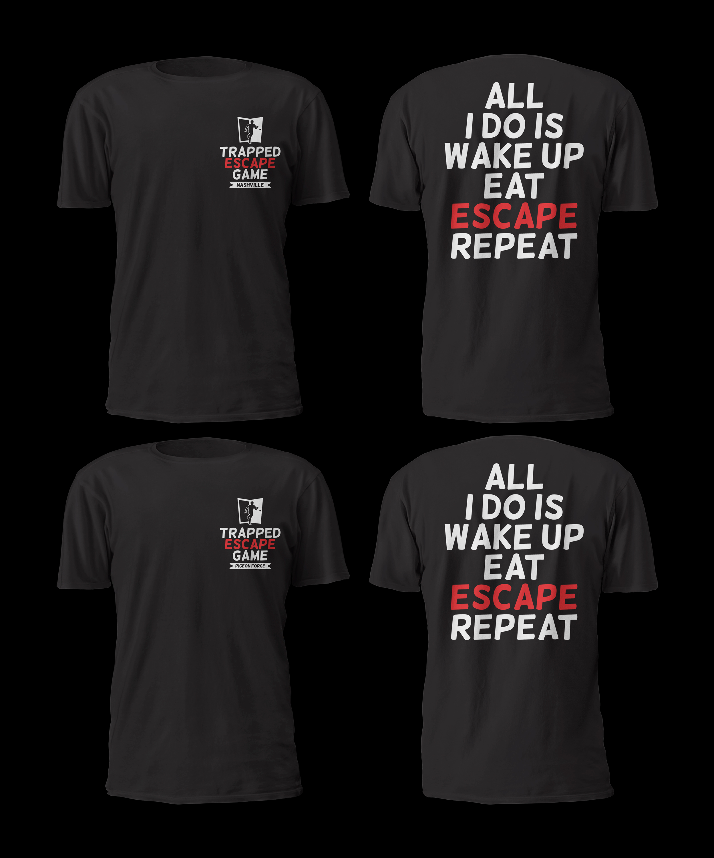 Graphic Design by D'Mono for Trapped Escape Game | Design #28794563