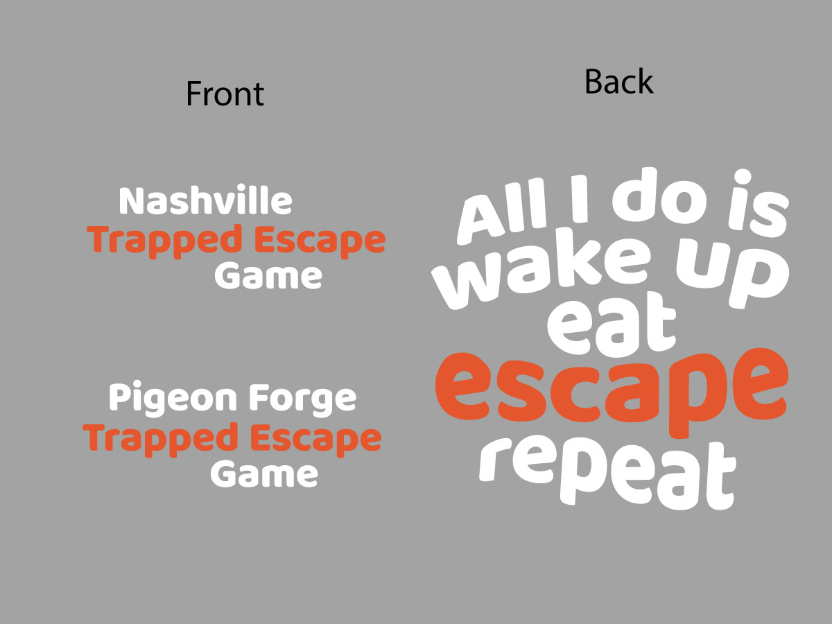 Graphic Design by Fajr. for Trapped Escape Game | Design #28794499