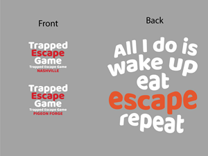 Graphic Design by Fajr. for Trapped Escape Game | Design: #28800575