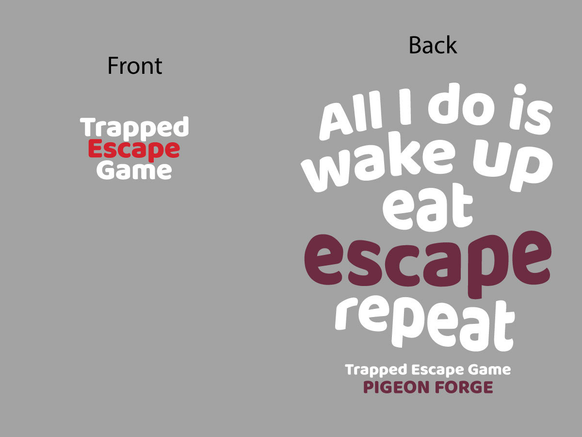 Graphic Design by Fajr. for Trapped Escape Game | Design #28807011