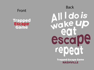 Graphic Design by Fajr. for Trapped Escape Game | Design: #28807012
