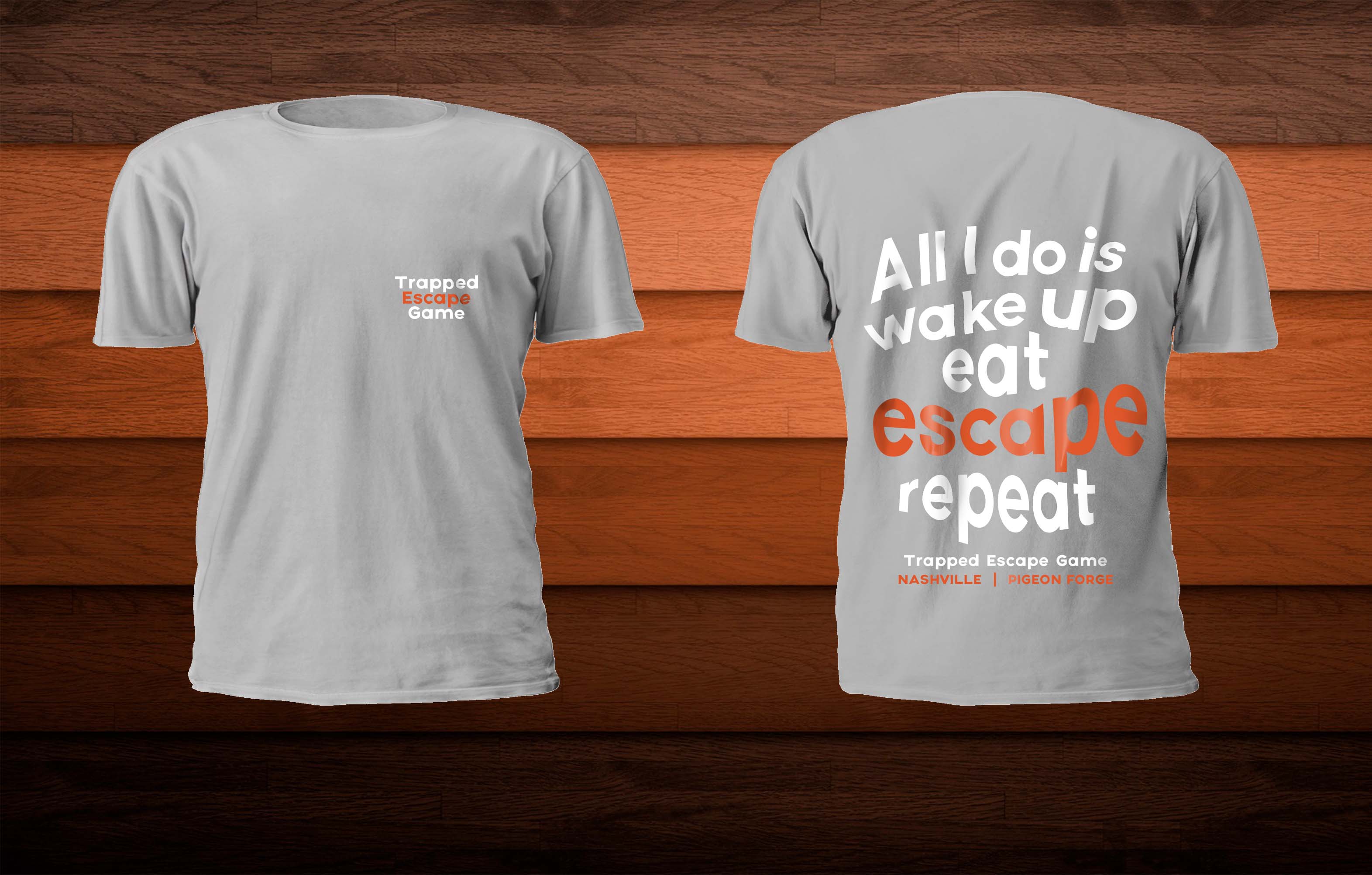 Graphic Design by Fajr. for Trapped Escape Game | Design #28845395