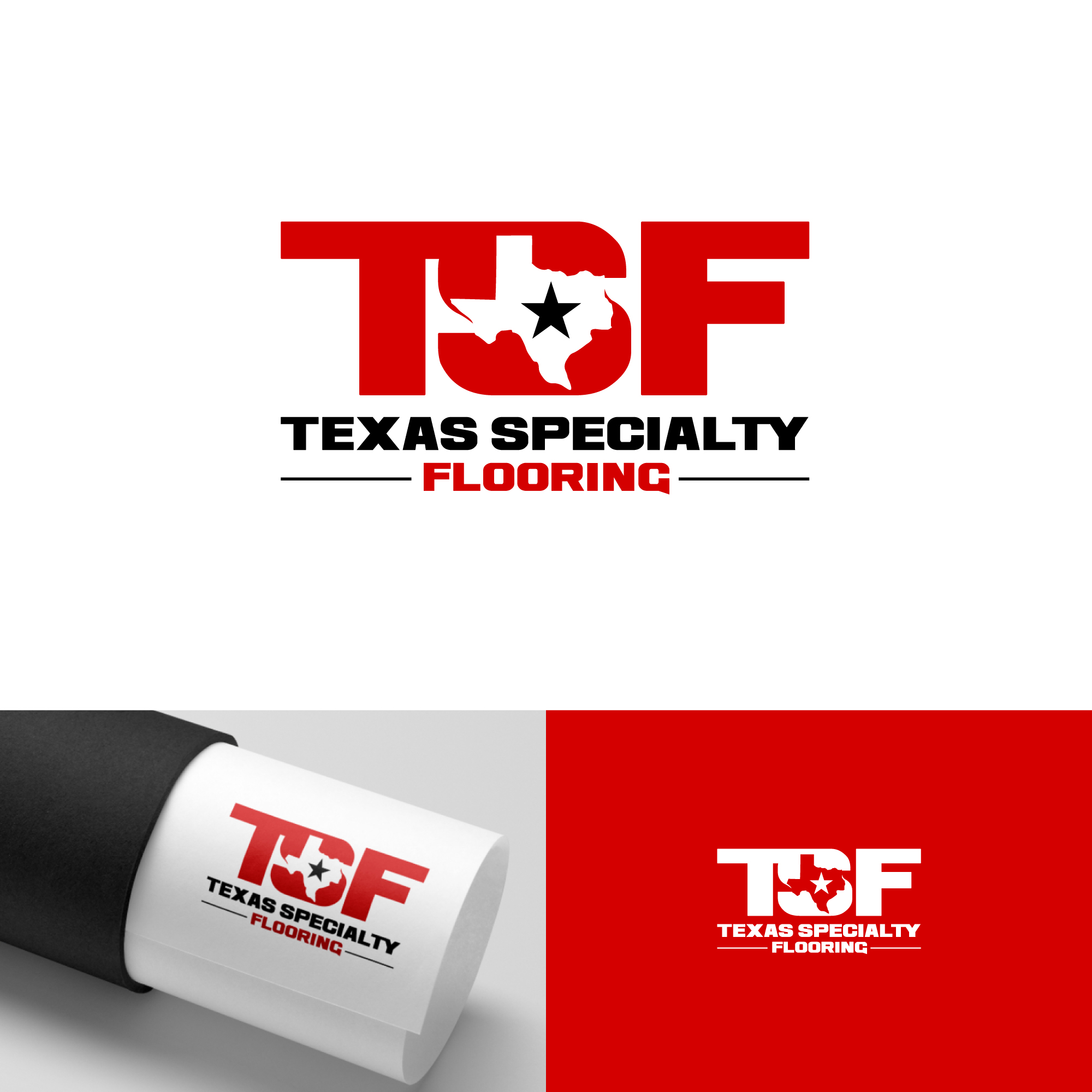 Logo Design by webeezine for Texas Specialty Flooring LLC | Design #28791899