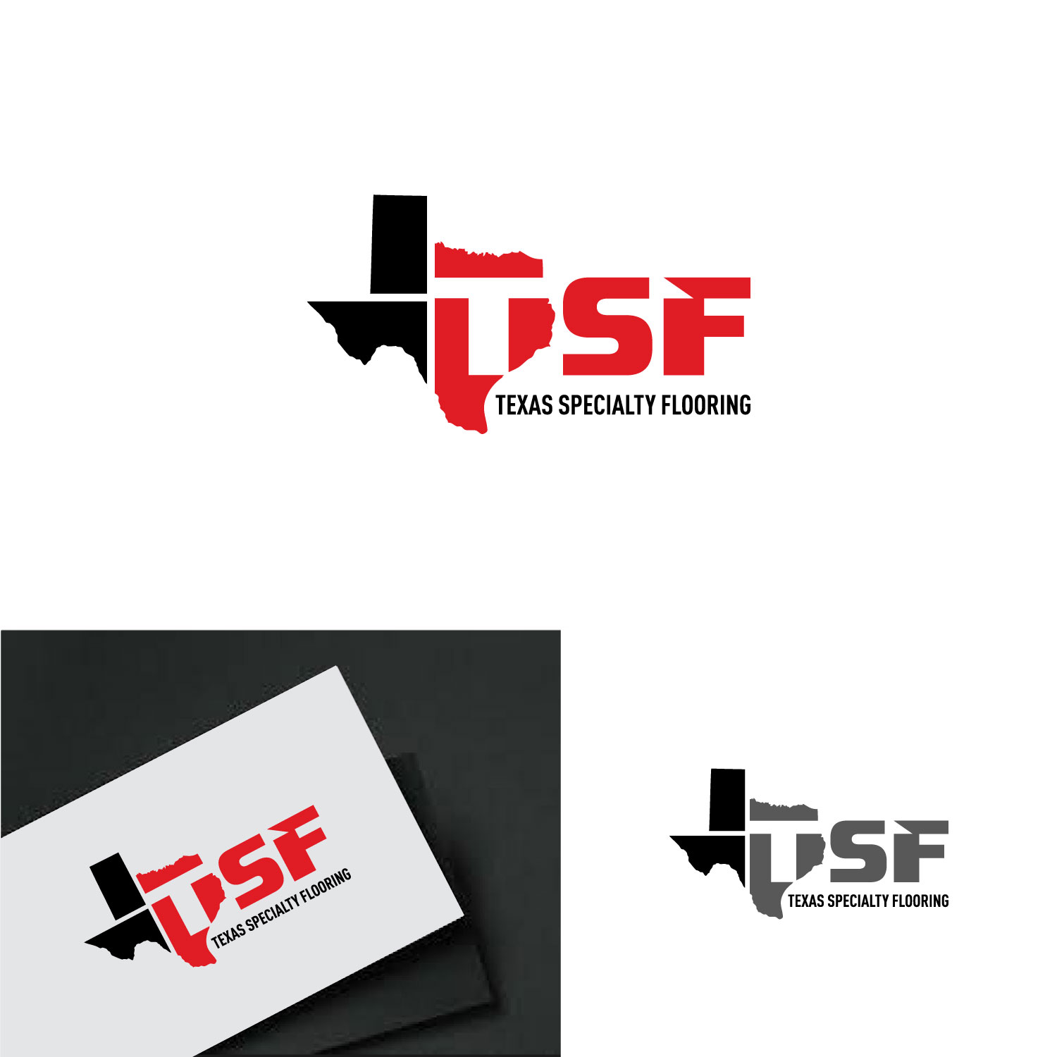 Logo Design by webeezine for Texas Specialty Flooring LLC | Design #28791923