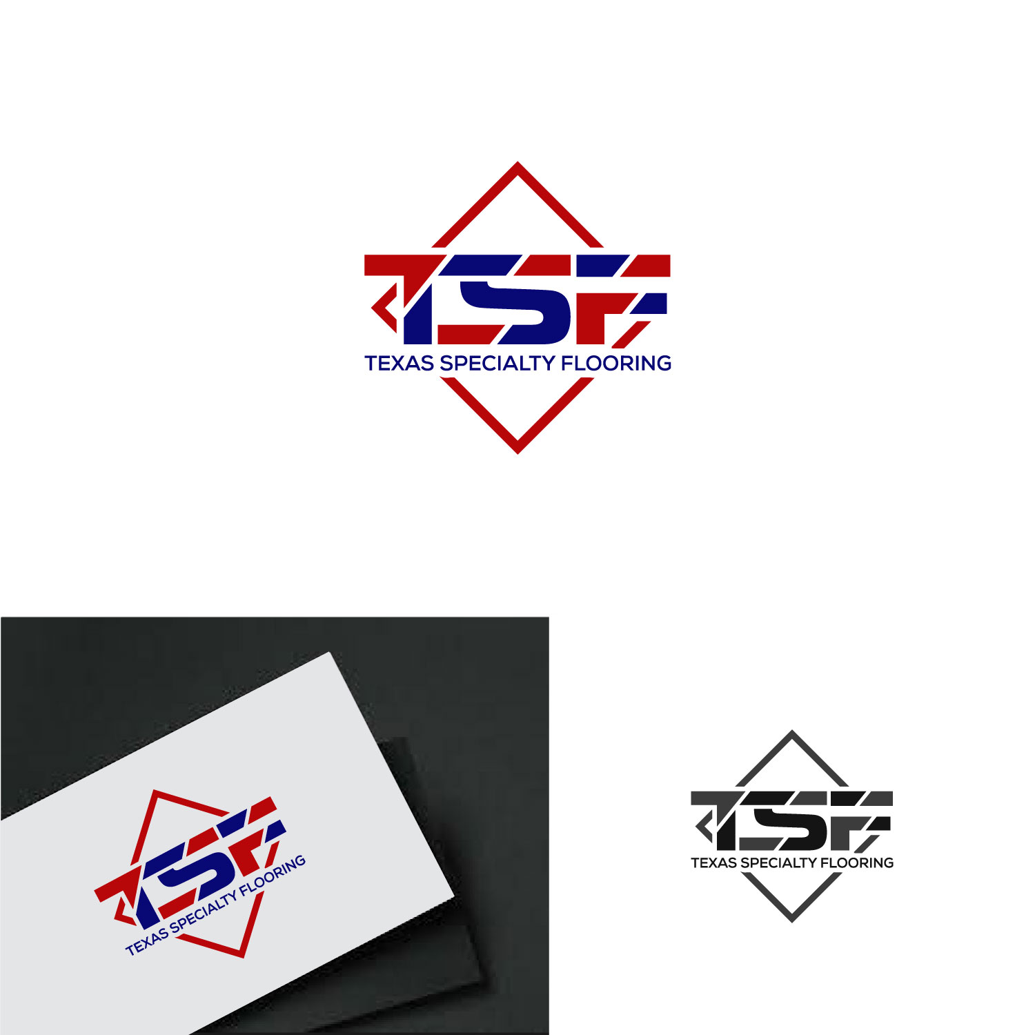 Logo Design by webeezine for Texas Specialty Flooring LLC | Design #28791924