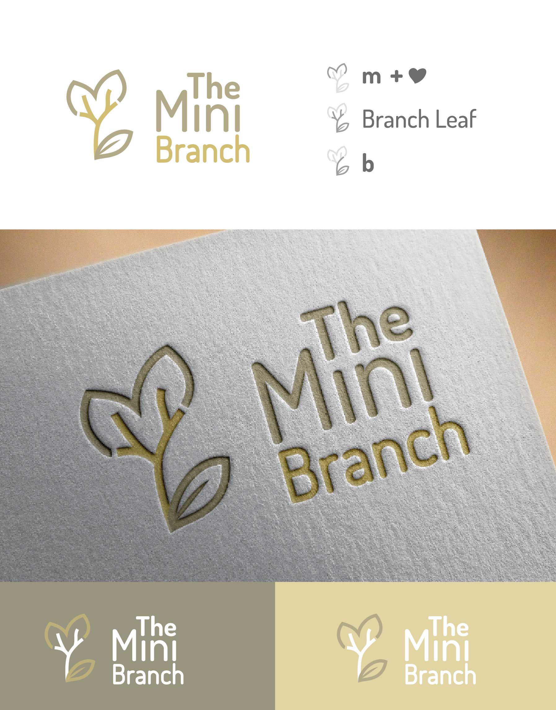 Logo Design by Anton for The Mini Branch Inc | Design #28792563