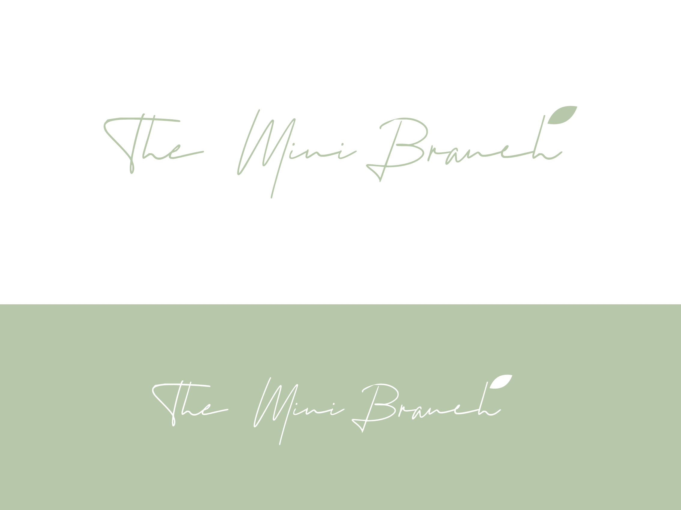 Logo Design by Kavth for The Mini Branch Inc | Design #28806709