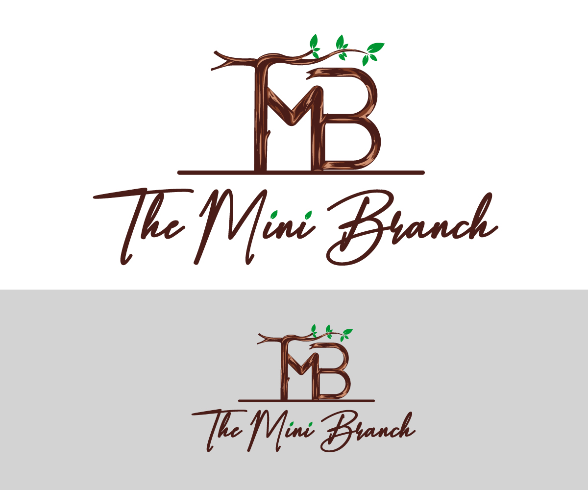 Logo Design by Paint-Tools for The Mini Branch Inc | Design #28791361