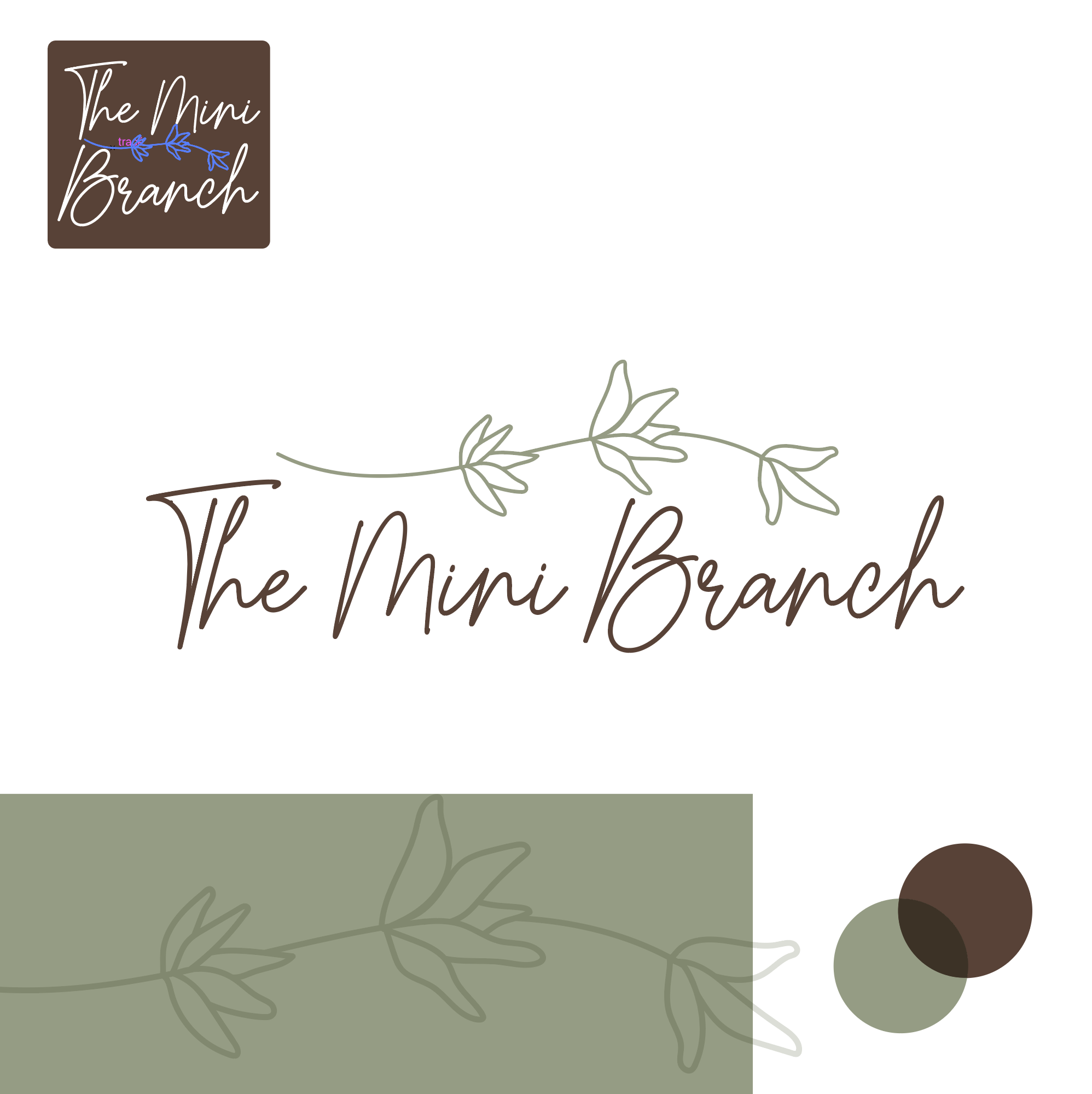 Logo Design by medi122 for The Mini Branch Inc | Design #28790000