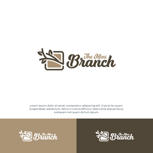 Logo Design by alitjuara for The Mini Branch Inc | Design: #28813124