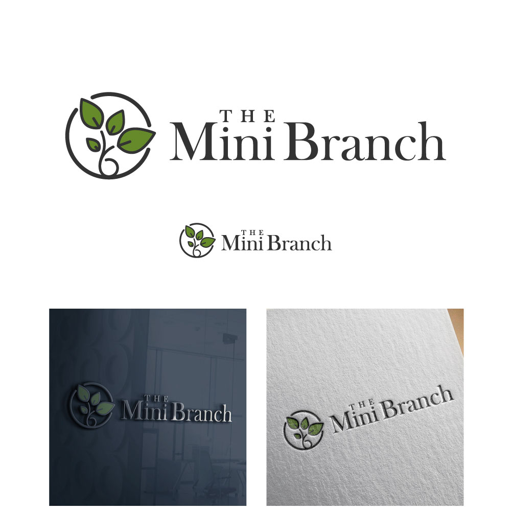 Logo Design by michellefrances for The Mini Branch Inc | Design #28821343