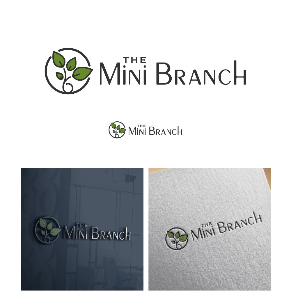 Logo Design by michellefrances for The Mini Branch Inc | Design #28821583