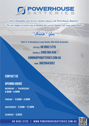 Word Template Design by creativemood438 for Powerhouse Batteries Pty Ltd | Design: #28948926