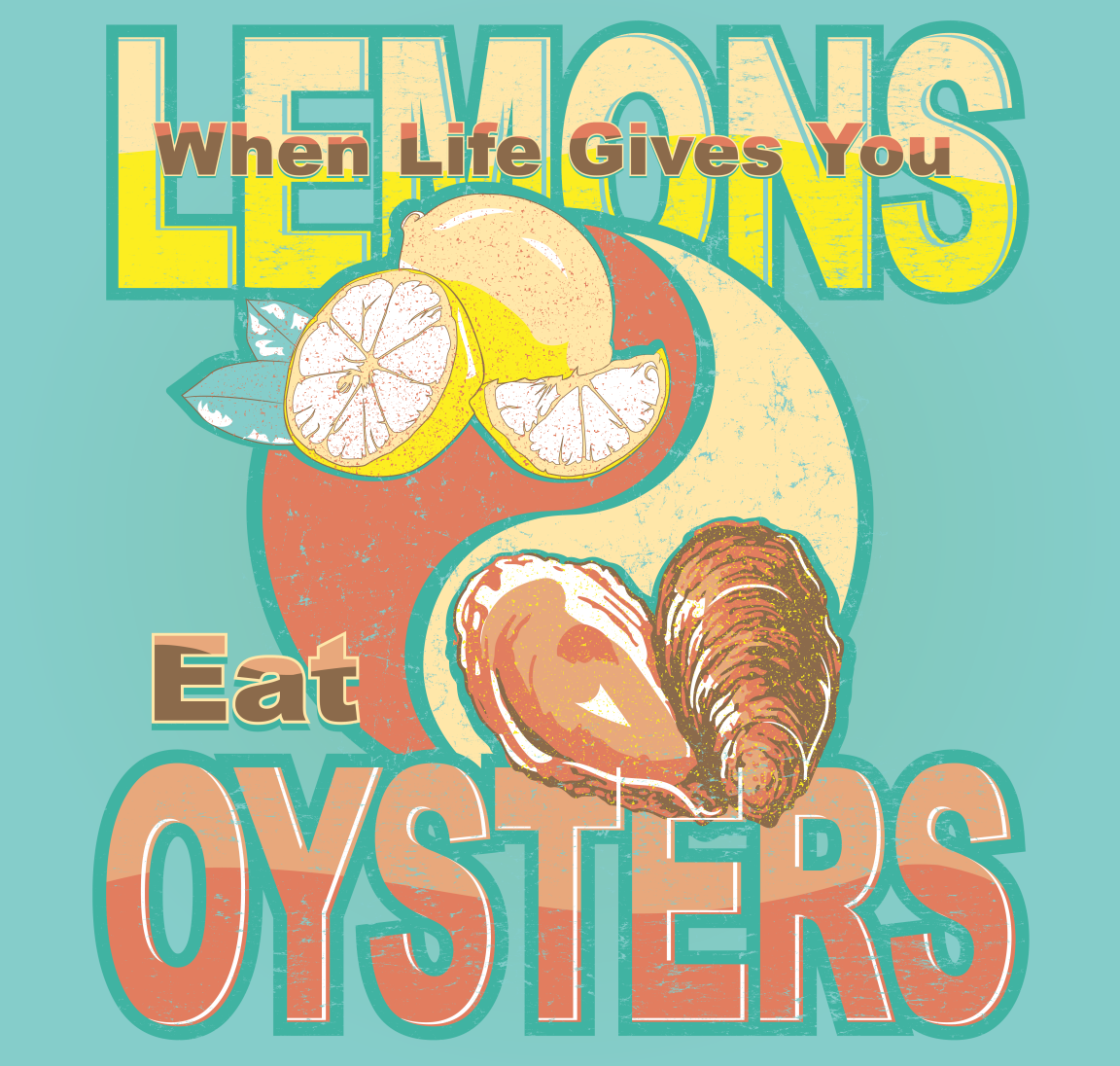 T-shirt Design by Get'n Graphic for Oyster Farm Tours | Design #28820799