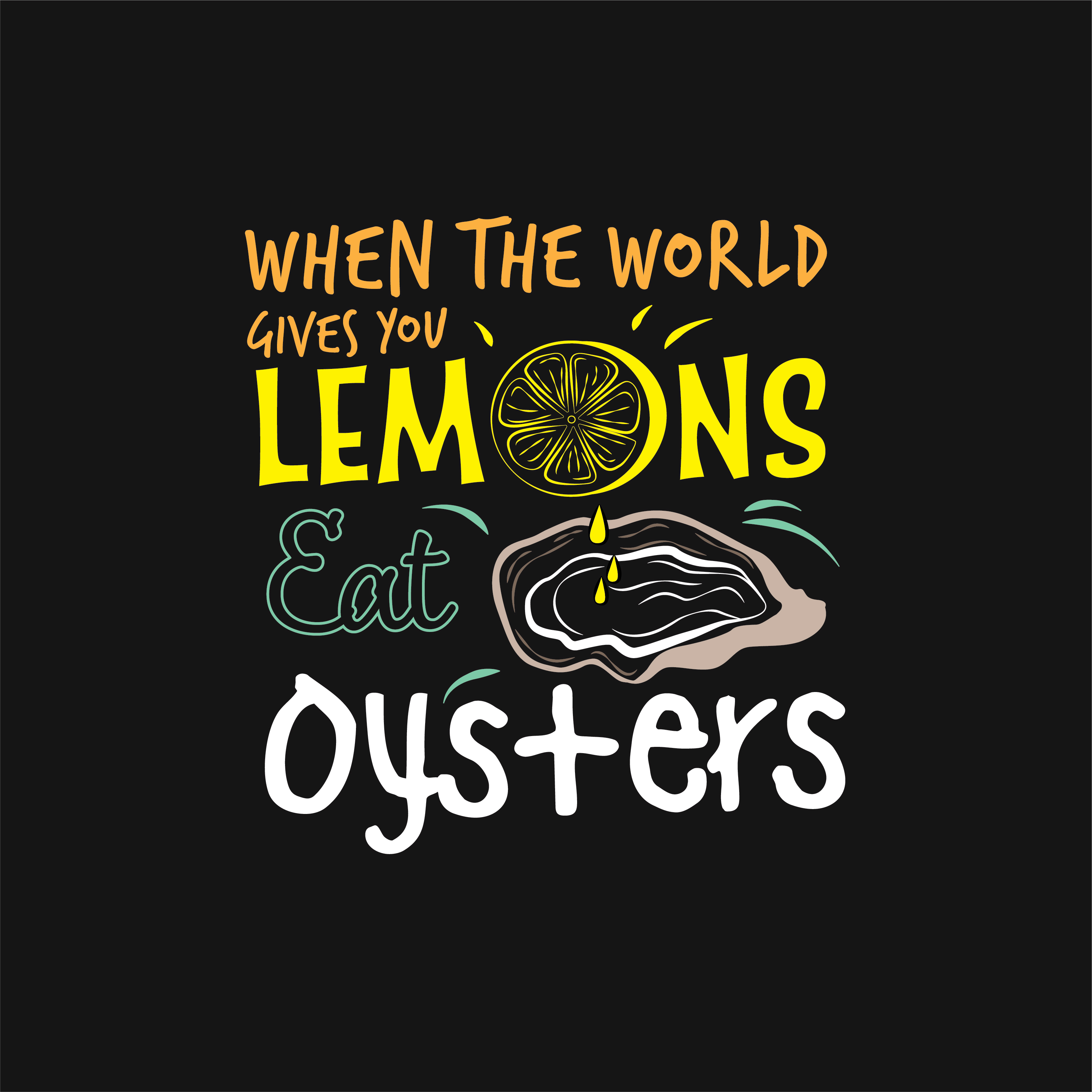 T-shirt Design by wageeshwari for Oyster Farm Tours | Design #28806305