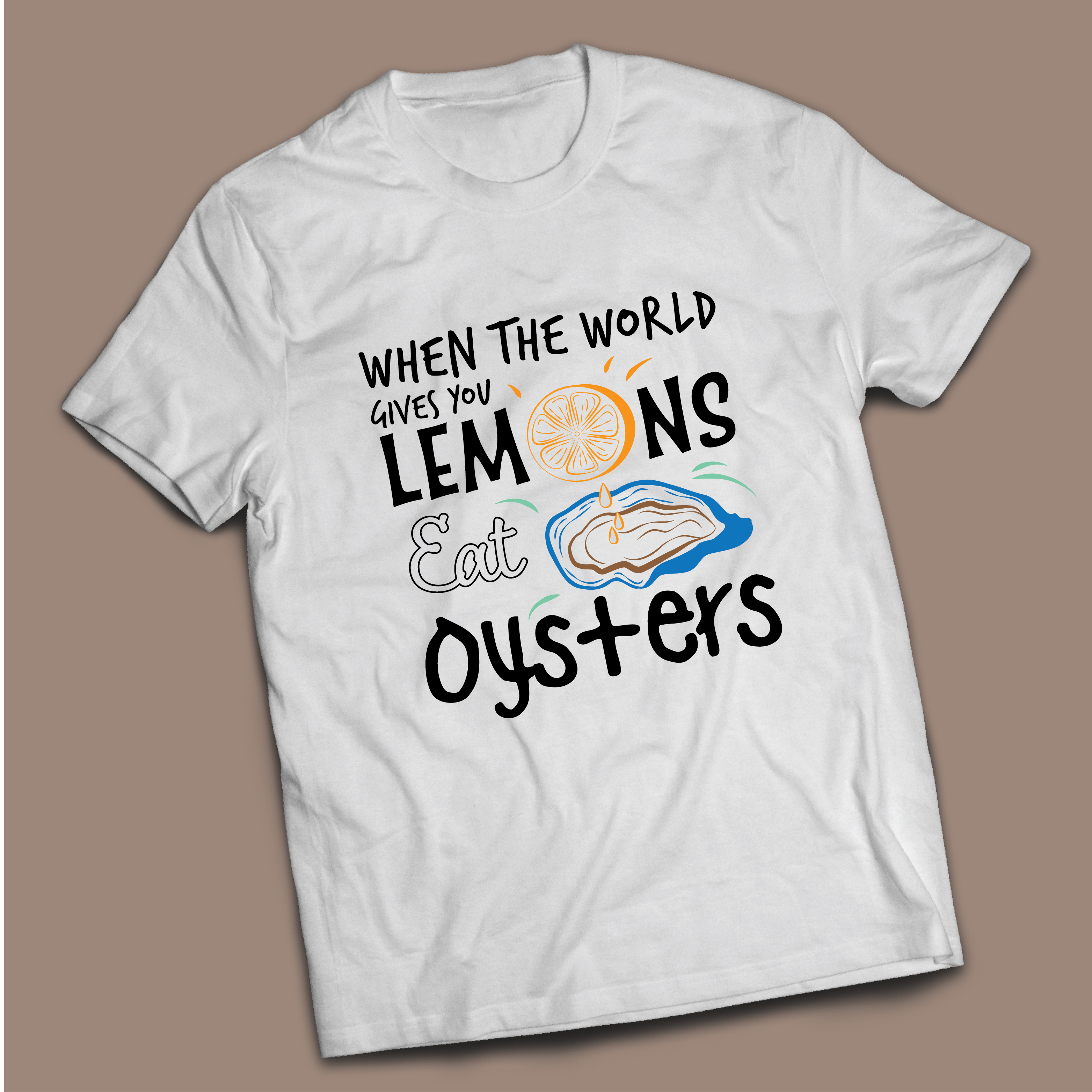 T-shirt Design by wageeshwari for Oyster Farm Tours | Design #28806307