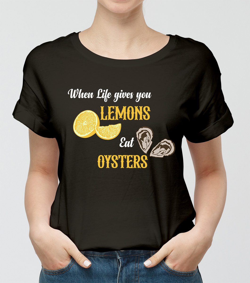 T-shirt Design by Monica Frieda for Oyster Farm Tours | Design #28824138