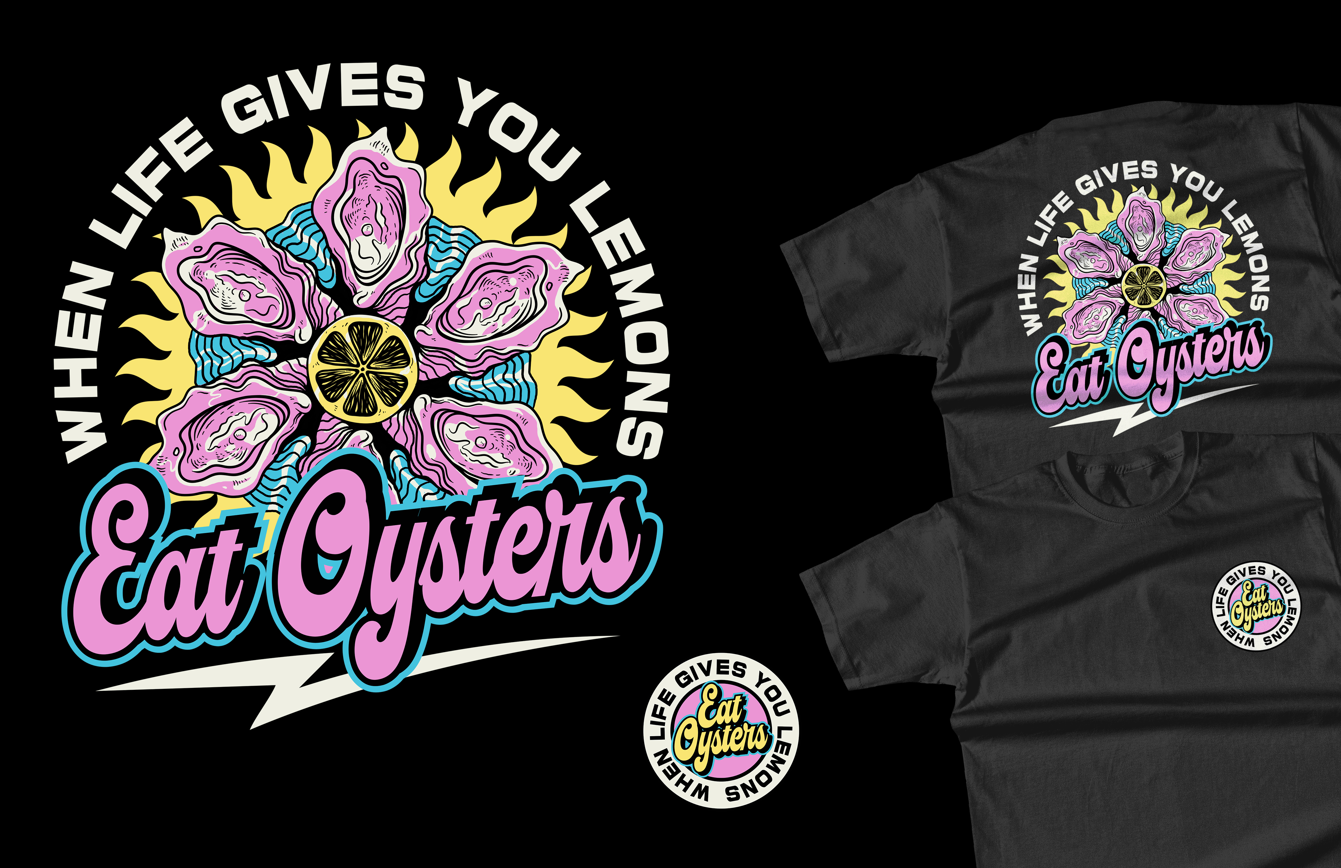 T-shirt Design by guprulsugiyanto for Oyster Farm Tours | Design #28824665