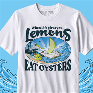 T-shirt Design by Yakuza20 for Oyster Farm Tours | Design: #28849141