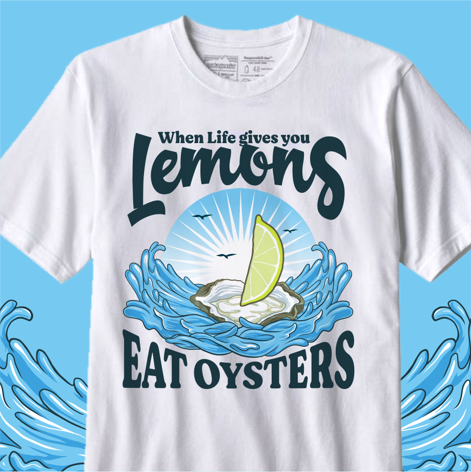 Design de T-shirt par Yakuza20 pour Oyster Farm Tours | Design #28891571