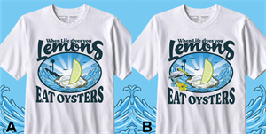 T-shirt Design by Yakuza20 for Oyster Farm Tours | Design: #28891581