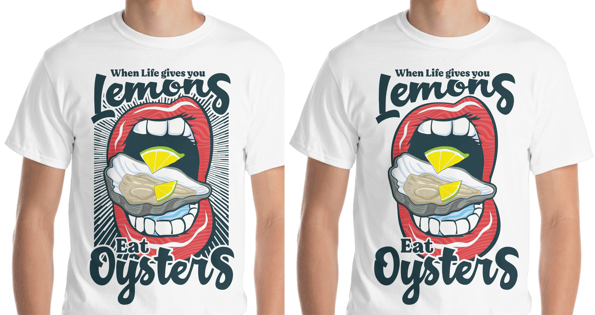T-shirt Design by Yakuza20 for Oyster Farm Tours | Design #29066308