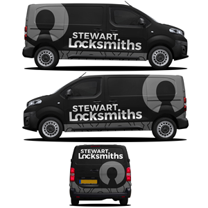 Car Wrap Design - Black Van | Car Wrap Design by Aricaturrash69