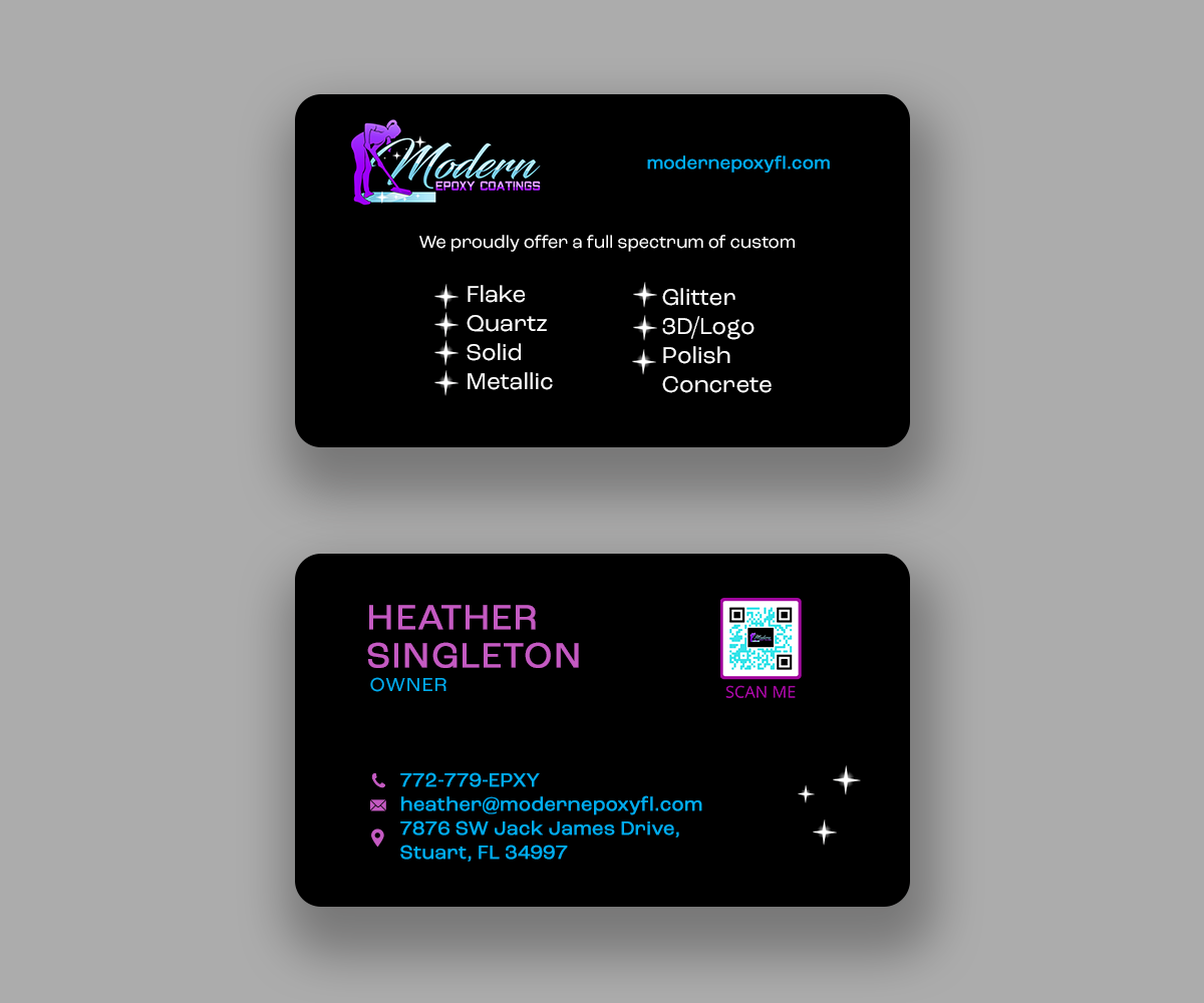 Business Card Design by Andrés Sebastián for this project | Design #28792840