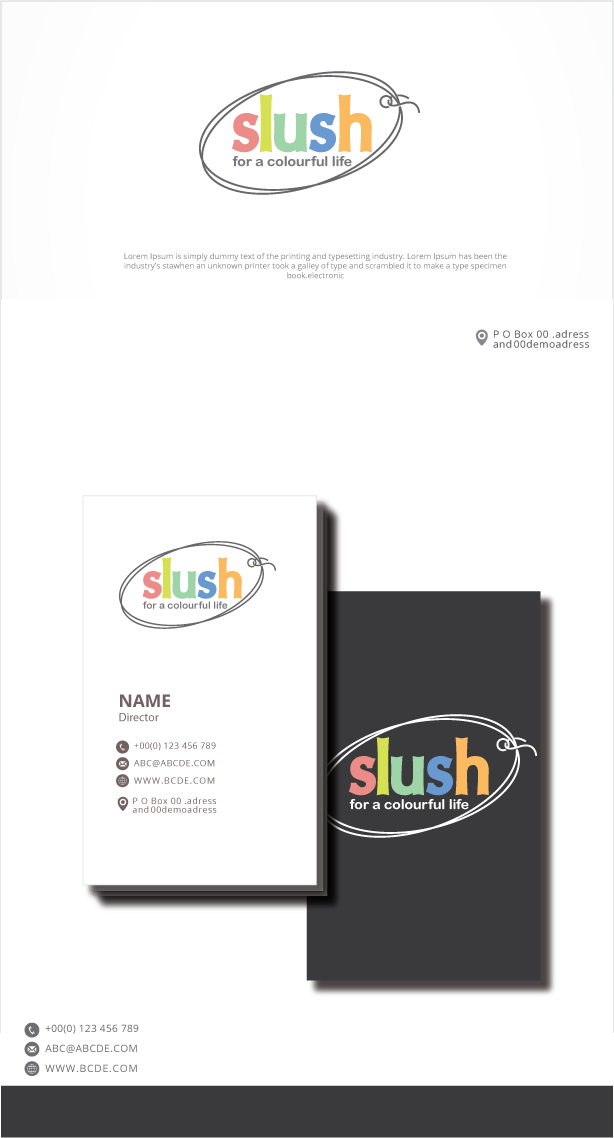 Logo Design by graphicevolution for SLUSH VINTAGE UK LTD | Design #29388859