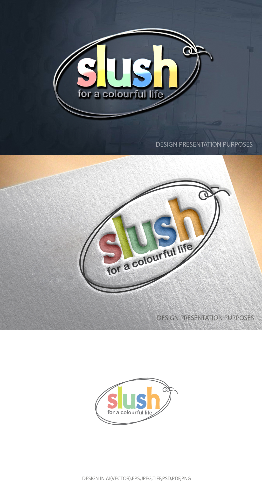 Logo Design by graphicevolution for SLUSH VINTAGE UK LTD | Design #29388860