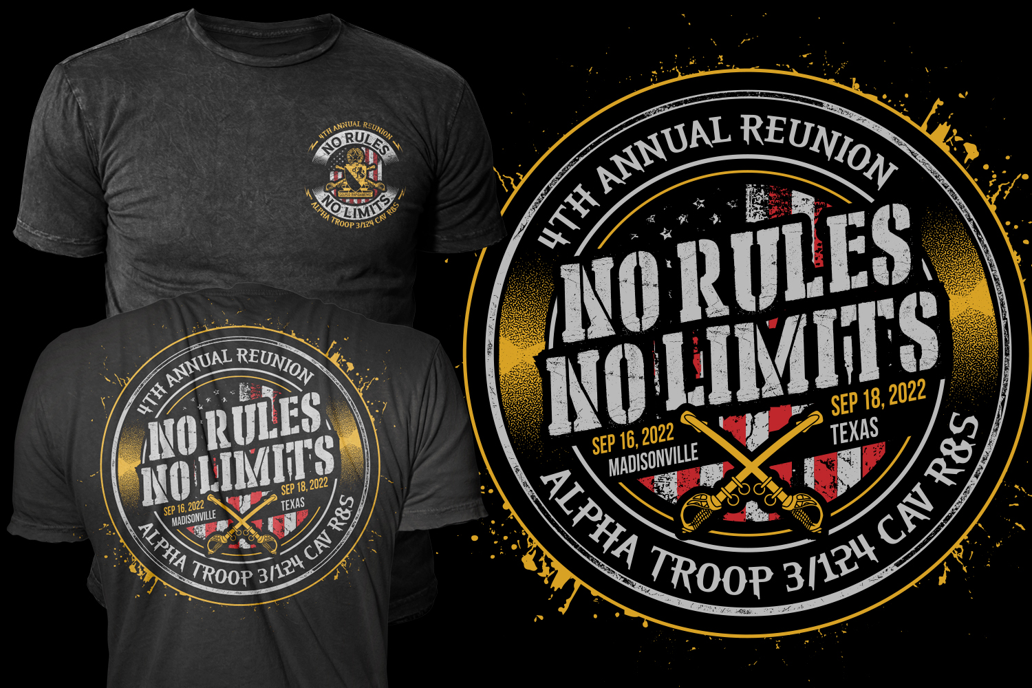 T-shirt Design by APHOTIC APPAREL for this project | Design #28830878