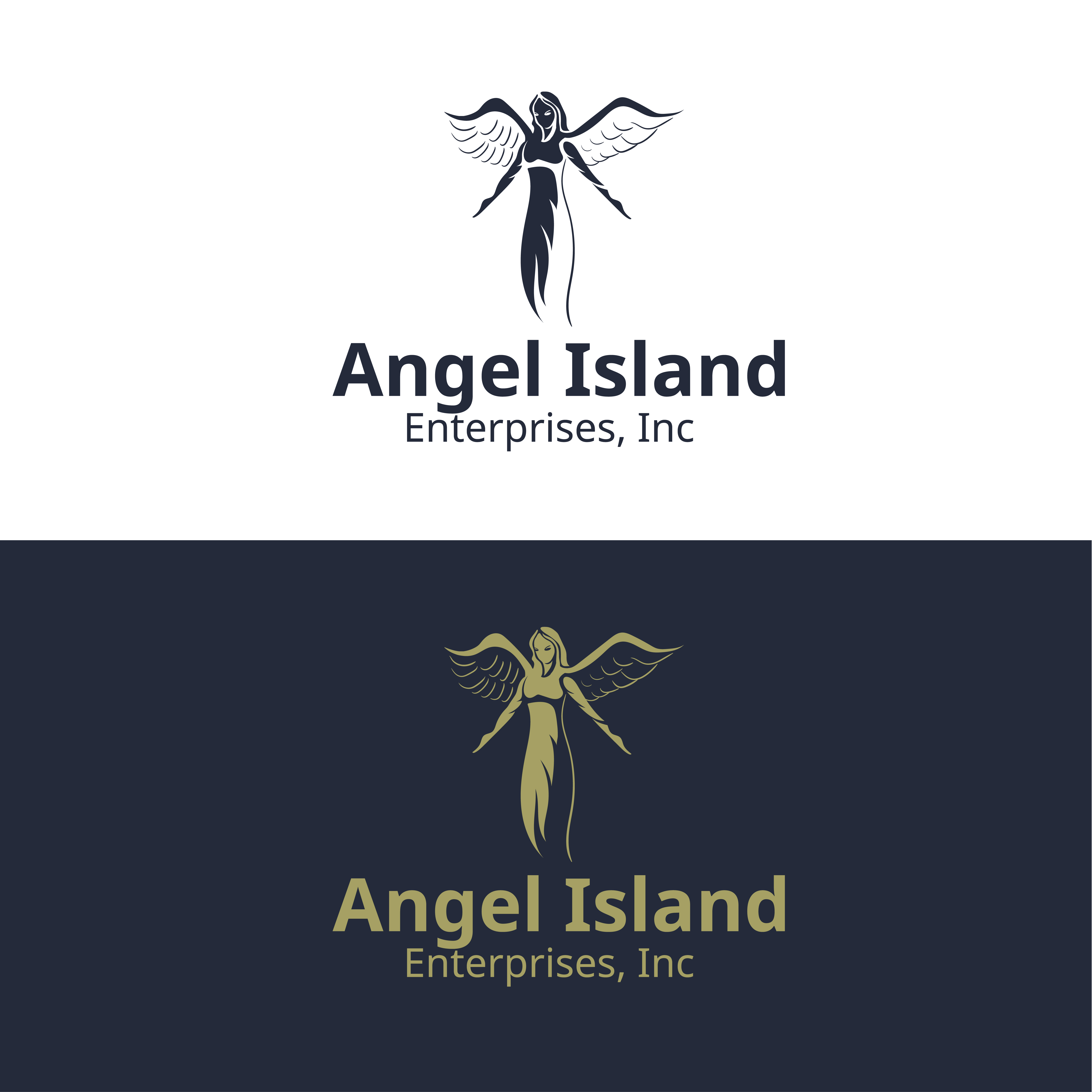 Logo Design by Apridio for Angel Island Enterprises, Inc  | Design #28795095