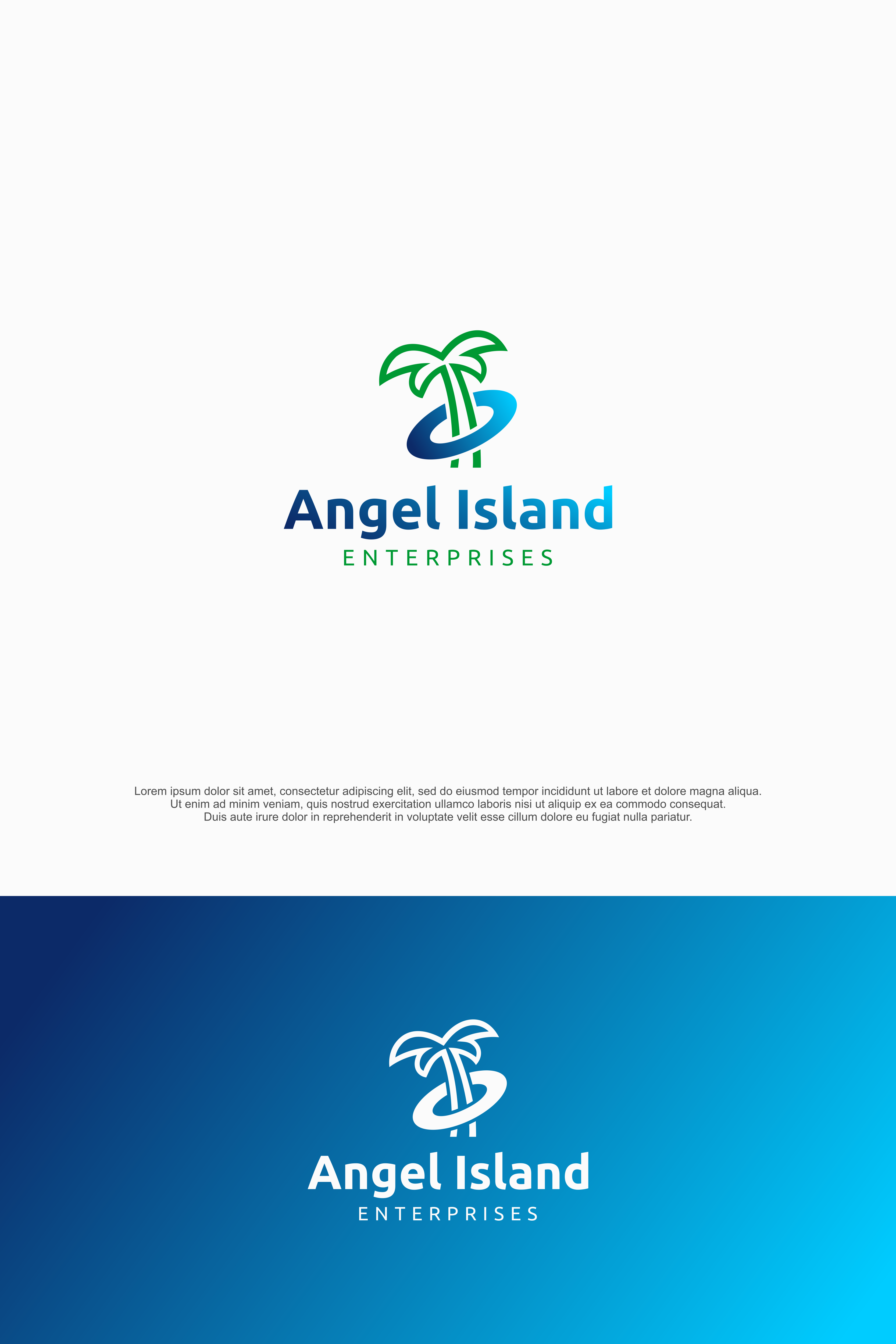 Logo Design by R!CKY for Angel Island Enterprises, Inc  | Design #28798337