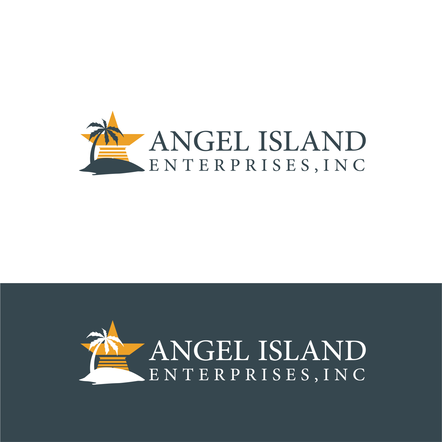 Logo Design by ThiagoB for Angel Island Enterprises, Inc  | Design #28801849