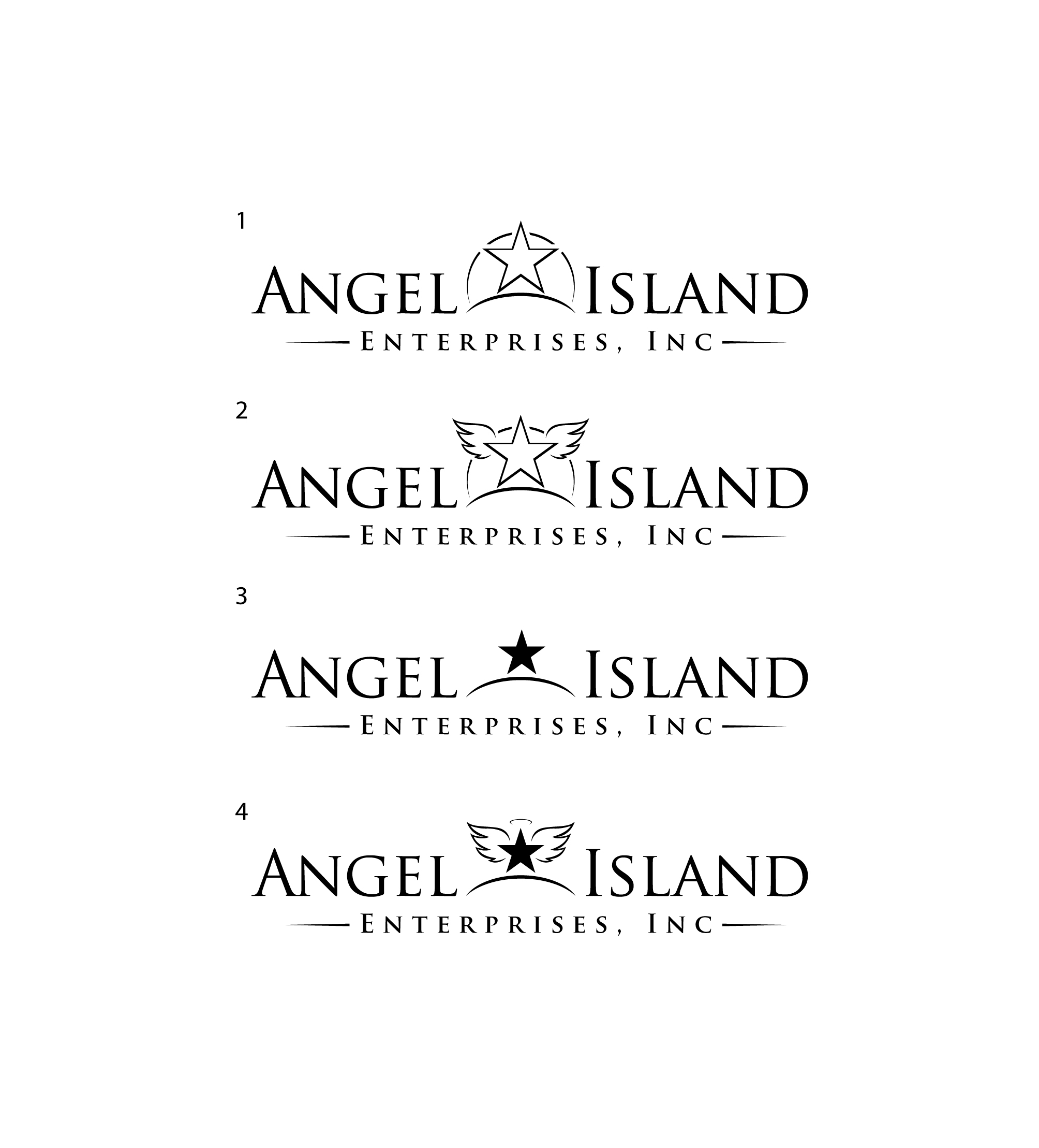 Logo Design by geni for Angel Island Enterprises, Inc  | Design #28797771