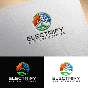 Logo Design by Rueell Artss for Electrify Air Solutions | Design: #28849711