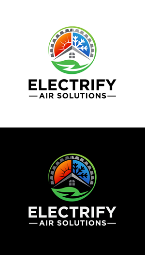 Logo Design by Rueell Artss for Electrify Air Solutions | Design: #28864528