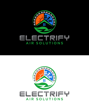 Logo Design by Rueell Artss for Electrify Air Solutions | Design: #28895112