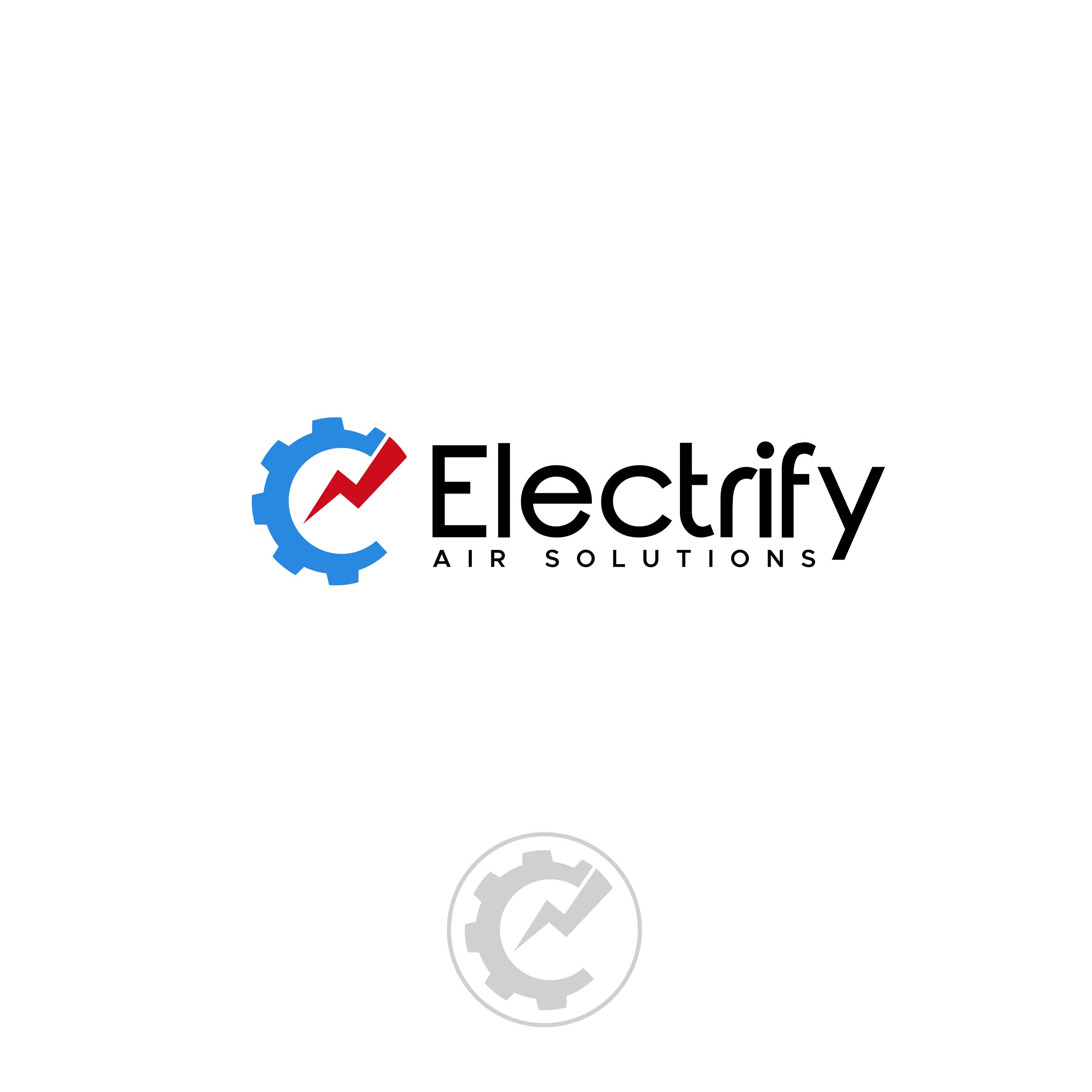 Logo Design by joe777 for Electrify Air Solutions | Design #28844700