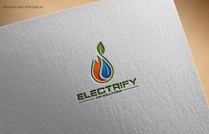 Diseño de Logo por LogoEon para Electrify Air Solutions | Diseño: #28794432