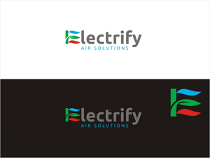 Logo Design by Susshmasingh for Electrify Air Solutions | Design: #28796061