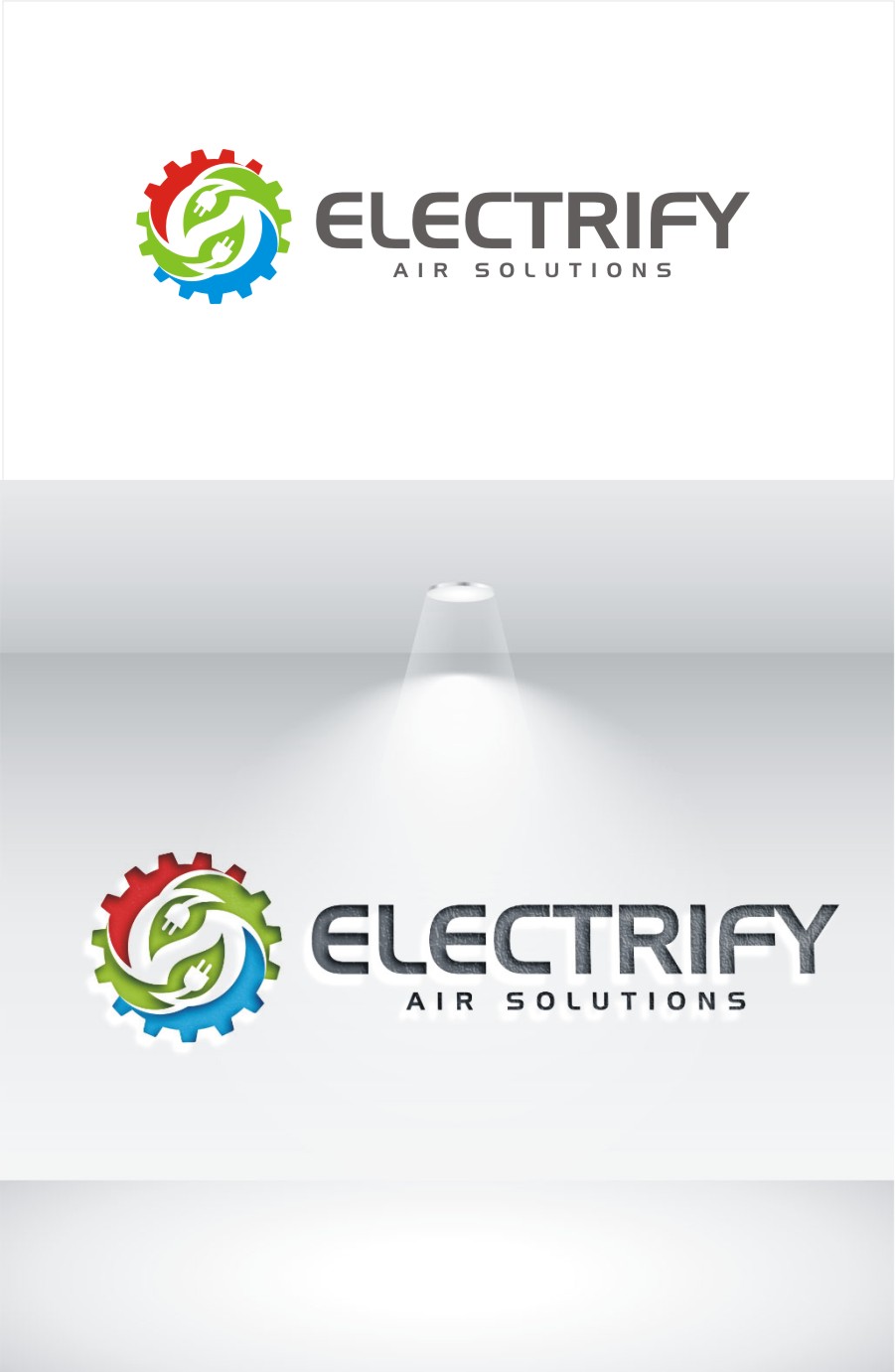 Logo Design by Susshmasingh for Electrify Air Solutions | Design #28807069