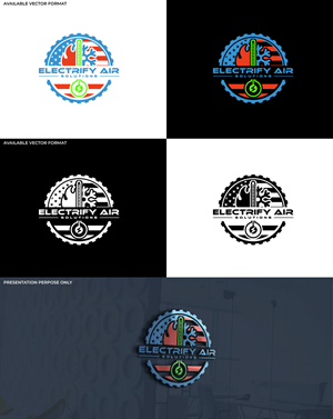 Logo Design by RS_Design for Electrify Air Solutions | Design: #28825119