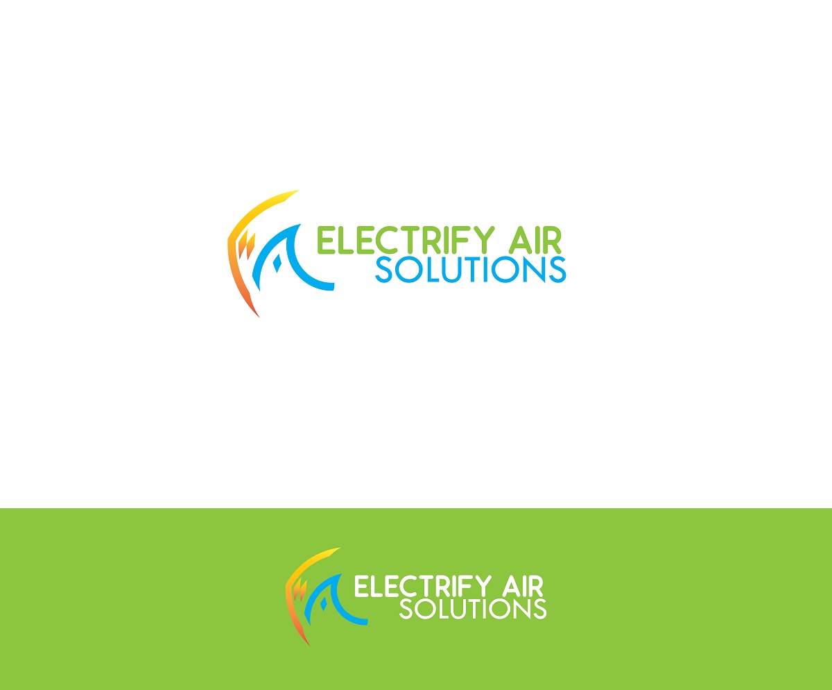 Logo Design by Peter99designs for Electrify Air Solutions | Design #28851997