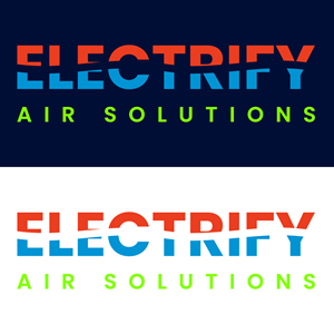 Logo Design by Yash Vachhani for Electrify Air Solutions | Design: #28851800