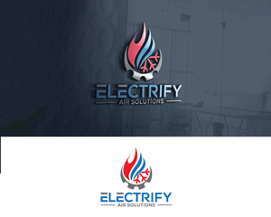 Logo Design by Designbird91 for Electrify Air Solutions | Design: #28833698