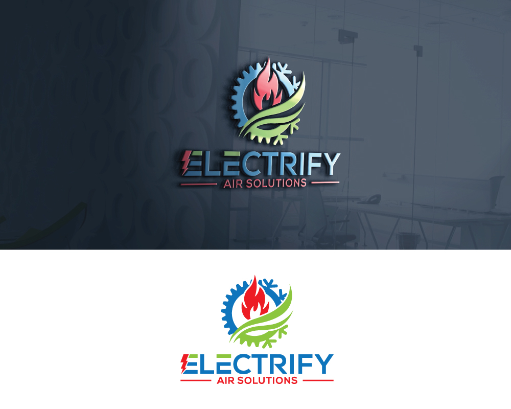 Logo Design by Designbird91 for Electrify Air Solutions | Design #28833816