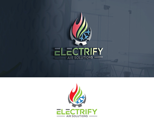 Logo Design by Designbird91 for Electrify Air Solutions | Design: #28886223