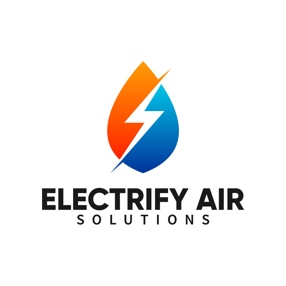 Logo Design by EvoGo Designers for Electrify Air Solutions | Design #28852008