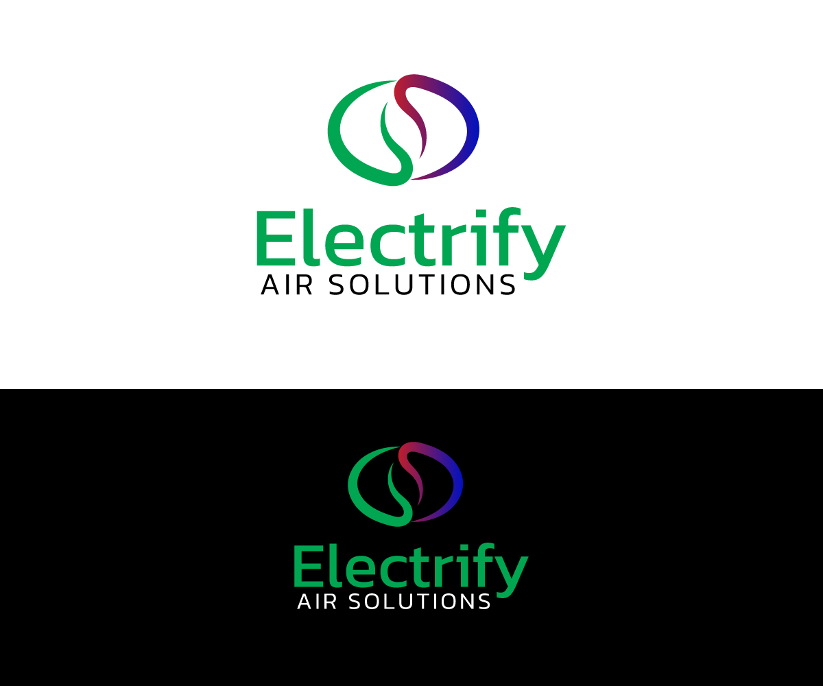 Logo Design by Kavth for Electrify Air Solutions | Design #28825226